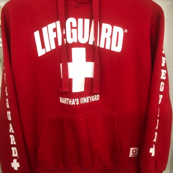 RARE LADIES LIFEGUARD BRAND MARTHA'S VINEYARD EDITION ICONIC HOODIE SIZE M - Picture 7 of 7